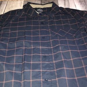 REI Button up Shirt Short-Sleeve